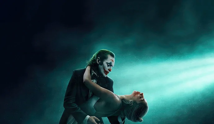 Джокер и Харли превращают весь мир в театр на постере «Безумия на двоих» 
