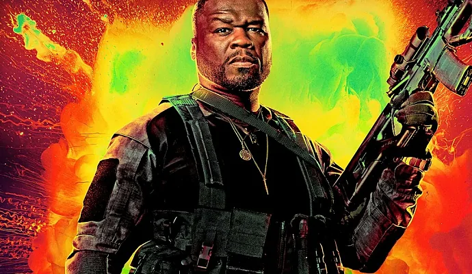 50 Cent недоволен своим постером к «Неудержимым 4»