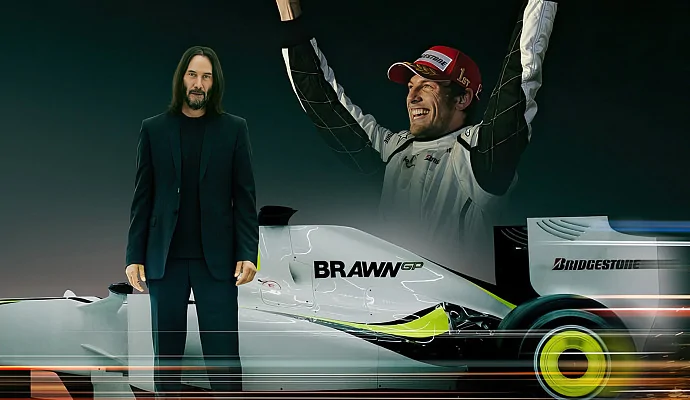 Киану Ривз в трейлере «Браун: Невероятная история Формулы-1» 