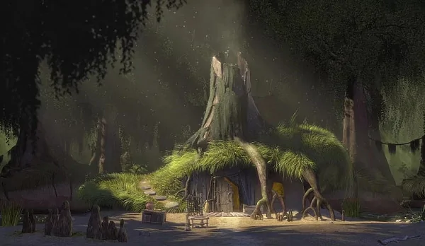 В Кировской области построили копию хижины Шрека, героя мультфильма студии DreamWorks