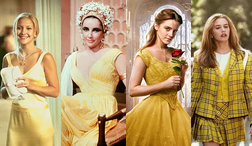 Жёлтое платье в кино: наряд для судьбоносных моментов