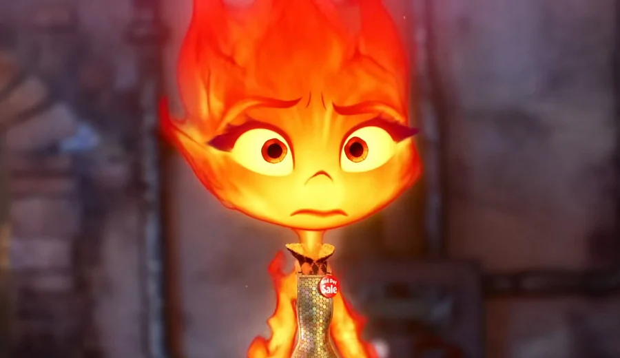 Эмбер и Уэйд отжигают в отрывке из мультфильма «Элементарно» от Pixar