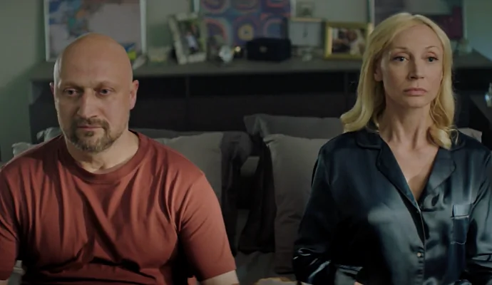 Гоша Куценко и Кристина Орбакайте меняются телами в трейлере фильма «Любовь-морковь 4»