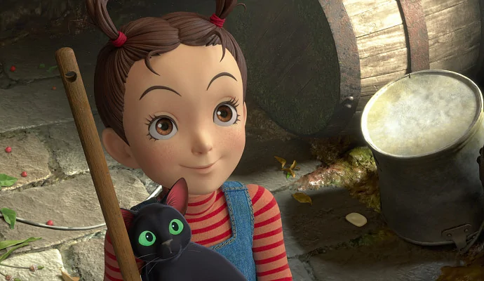 «Ая и ведьма»: новый мультфильм студии Ghibli с ведьмами, котами и британским антуражем 