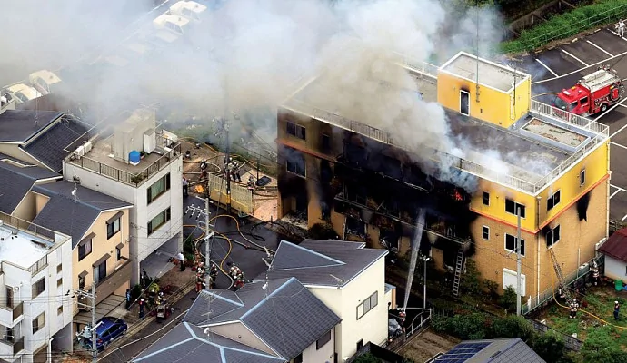 В Японии арестовали главного подозреваемого в поджоге студии Kyoto Animation, который унёс жизни 36 человек