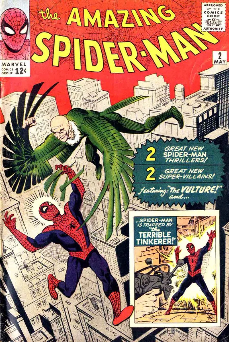 Обложка комикса The Amazing Spider-Man #2/Marvel Comics