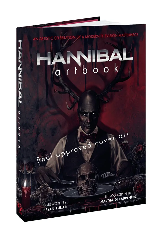 Обложка артбука «Ганнибал» для Kickstarter/Laz Marquez/Printed In Blood