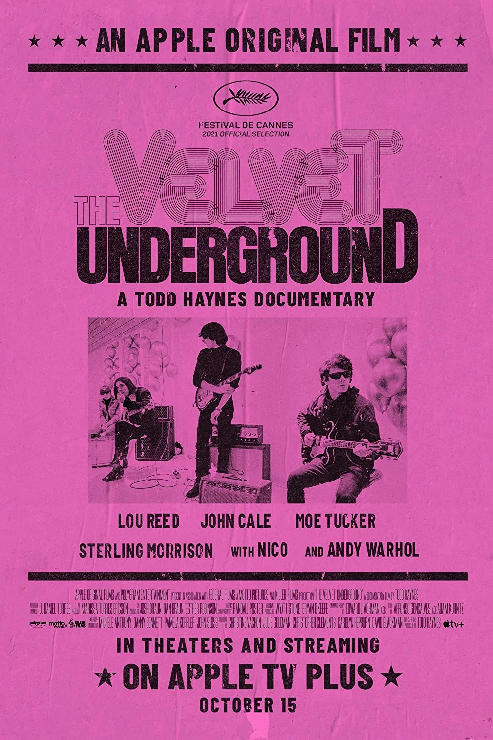 Постер фильма «The Velvet Underground»/Apple TV+