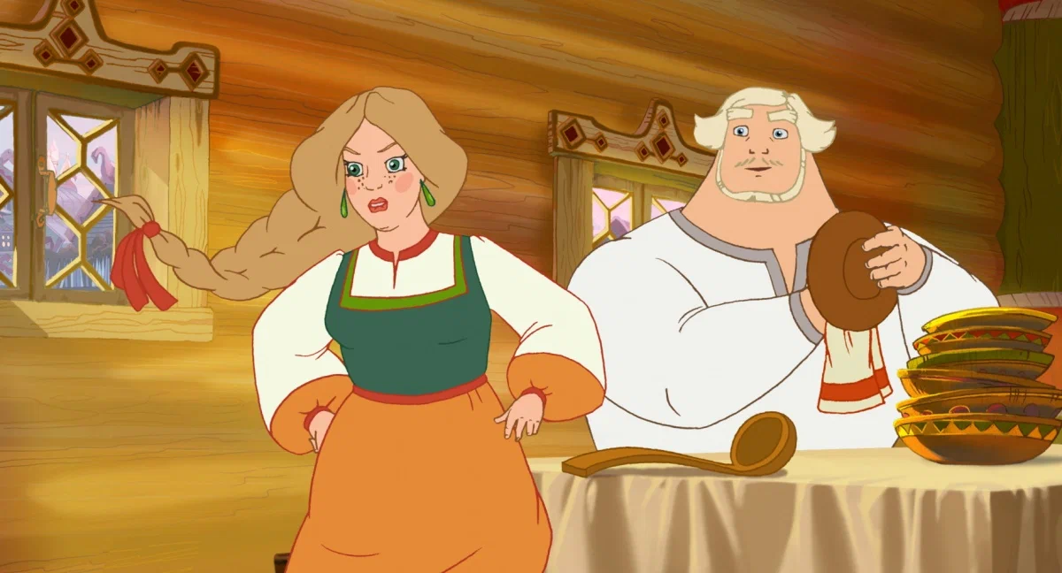 Три богатыря и Шамаханская царица