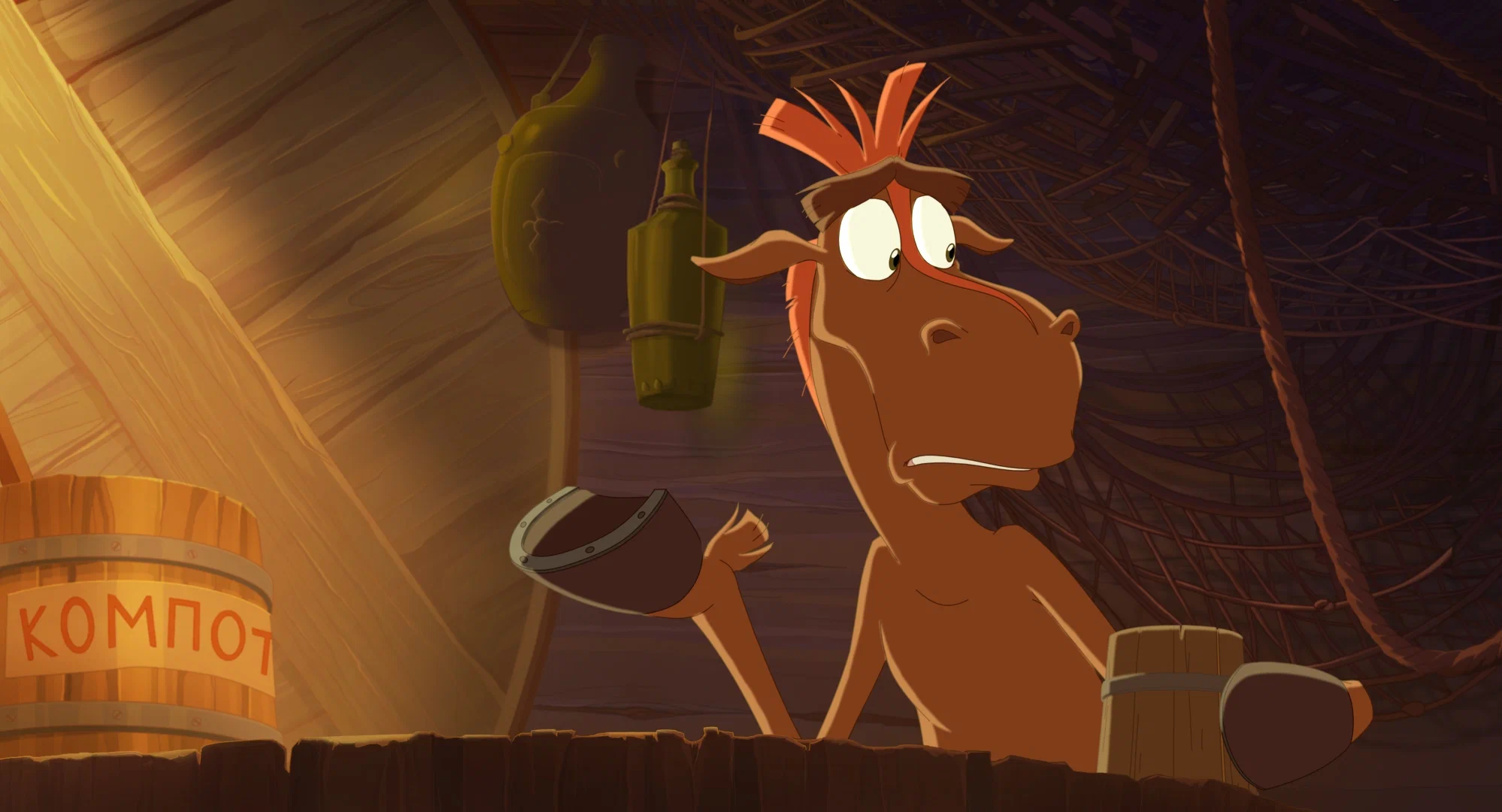 Конь Юлий и большие скачки