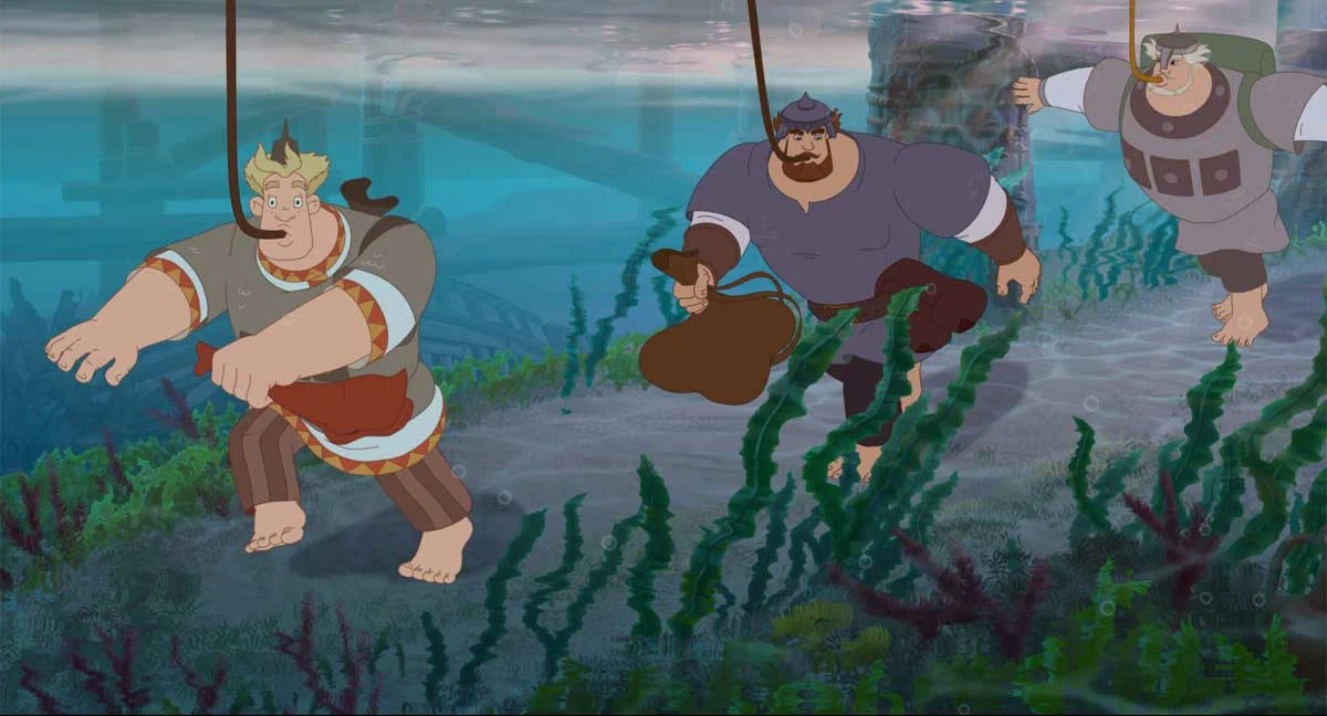 Три богатыря и Морской Царь