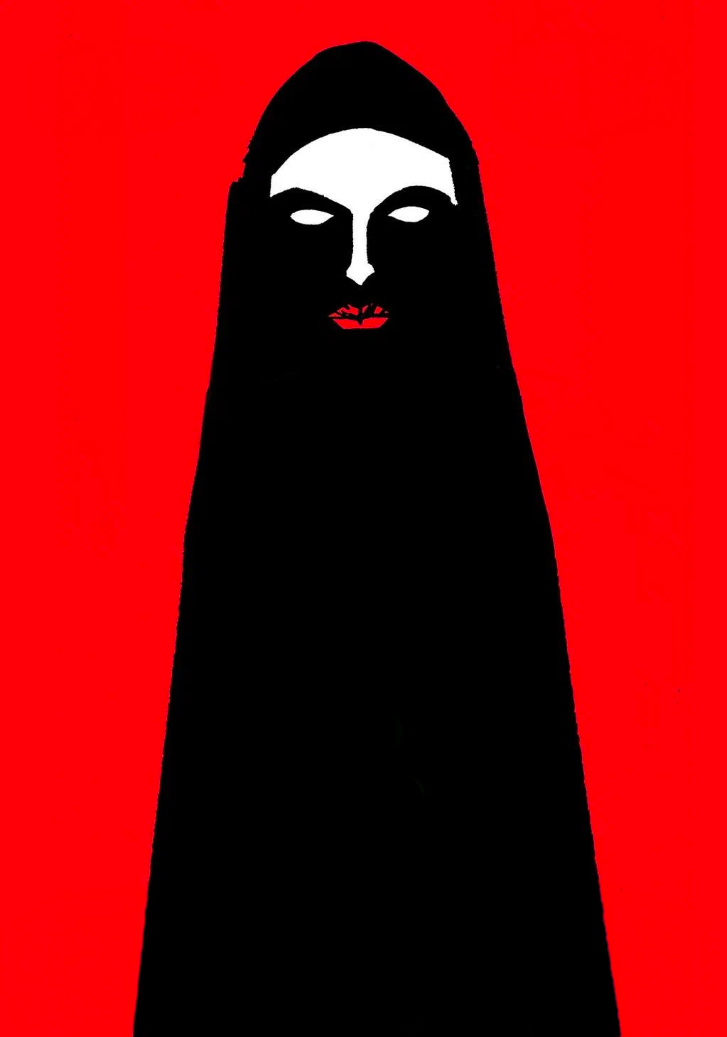 Девушка возвращается одна ночью домой