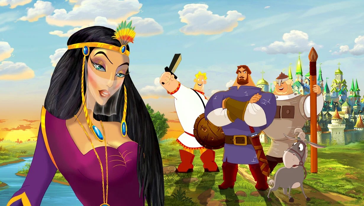 Три богатыря и Шамаханская царица