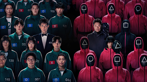 Выбираем сторону на новых постерах третьего сезона «Игры в кальмара»