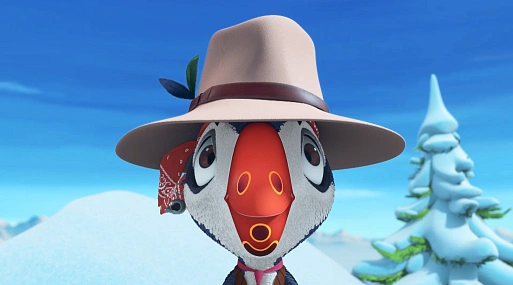 Джонни Депп озвучил пернатого героя в мультфильме «Суперпташки»