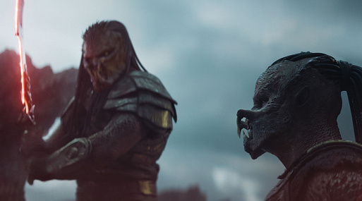 Отцы и дети на новом кадре блокбастера «Хищник: Планета смерти»