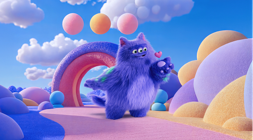 Трёхглазый монстрик БубOkko стал маскотом онлайн-кинотеатра Okko