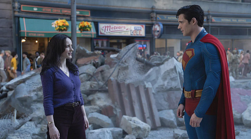 Кларк Кент и Лоис Лейн на новом кадре «Супермена»
