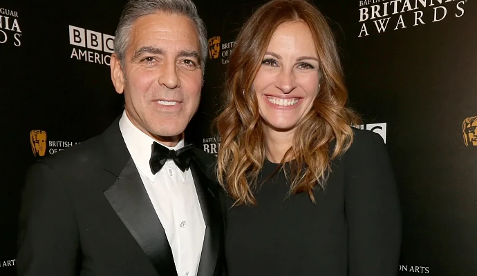 Джордж Клуни и Джулия Роберт породнились во время съёмок ромкома «Билет в рай»