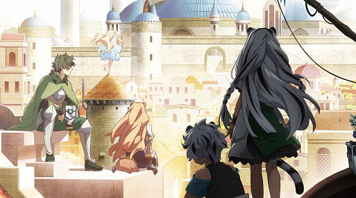 Главные герои на постере четвёртого сезона «Восхождения героя щита»