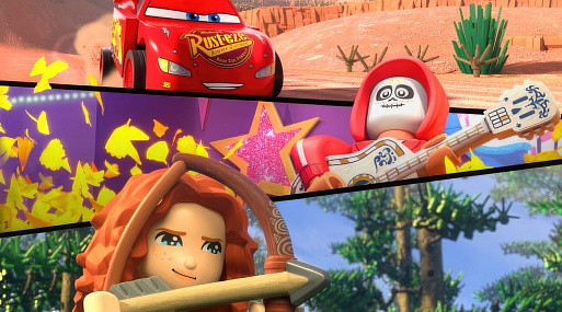 Герои мультфильмов Pixar возвращаются в стиле LEGO