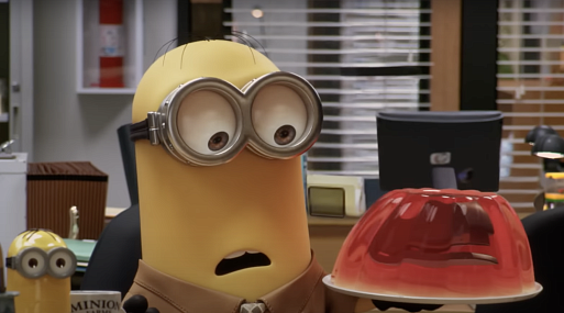 Кроссовер дня: миньоны в офисе Dunder Mifflin