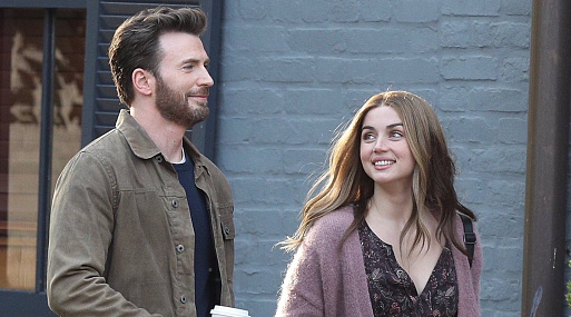 Фильм Ghosted с Аной де Армас и Крисом Эваном может выйти в апреле