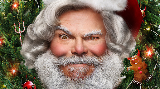 Джек Блэк стал Сатаной в первом трейлере комедии «Дорогой Санта»