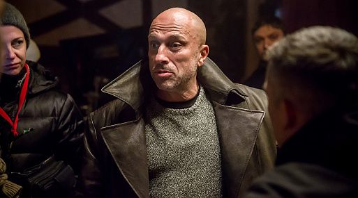 Дмитрий Нагиев и Марк Богатырёв на фотографиях комедии «Новый год в Берёзовке»