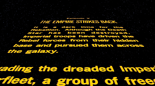 В «Звёздные войны» вернутся классические титры