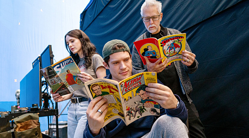 Джеймс Ганн отметил день Супермена на съёмочной площадке