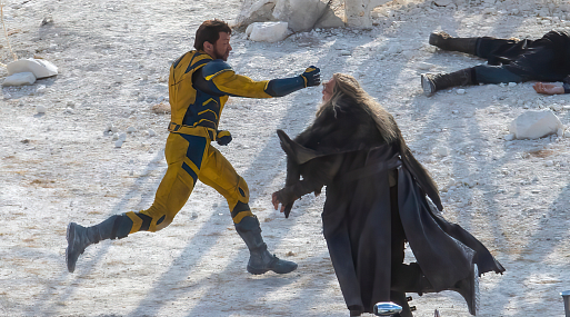 Хью Джекман и Райан Рейнольдс на возобновившихся съёмках «Дэдпула 3»