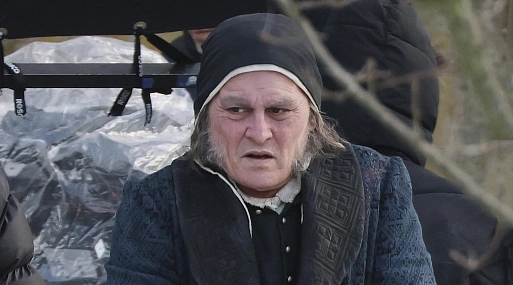 Джонни Депп в роли Скруджа на съёмках новой «Рождественской истории»