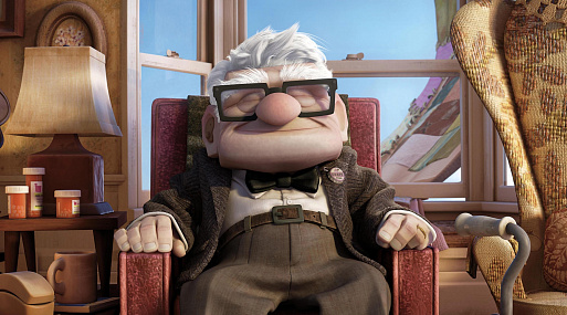 Pixar выпустит короткометражку про свидание главного героя из мультфильма «Вверх»