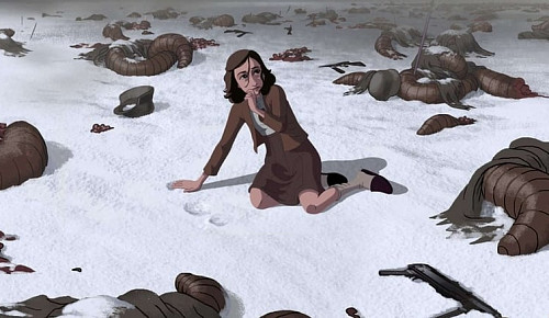 Вымышленная девочка обличает нацизм в трейлере мультфильма «Найти Анну Франк