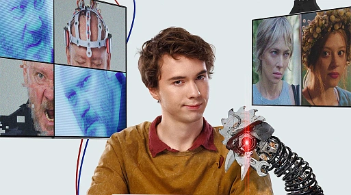 Виталий Хаев становится «Нейробатей» в трейлере авантюрной комедии