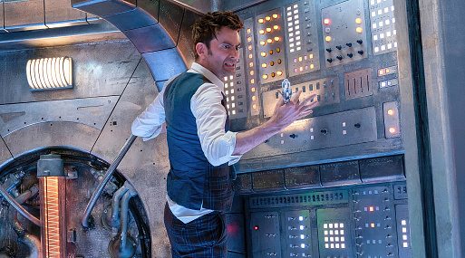 Дэвид Теннант на новом кадре спецвыпуска «Доктора Кто»