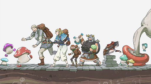 Аниме «Подземелье вкусностей» продлено на второй сезон