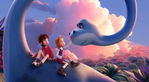 «Доктор Динозавров» на постере мультипликационного приключения