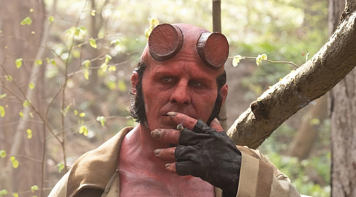 Джек Кеси на новом промо фильма «Хеллбой»