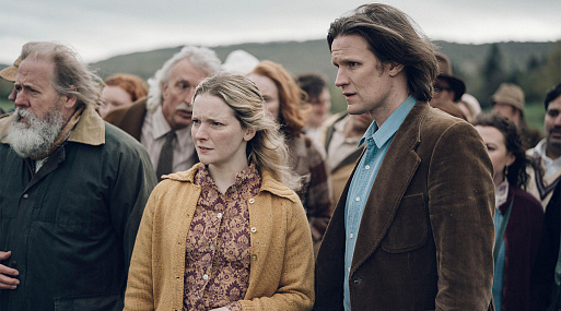 Мэтт Смит и Морвет Кларк на кадрах фолк-хоррора «Бесплодная земля»