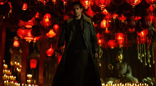 Генри Кавилл на первых фото со съёмок ремейка «Горца»