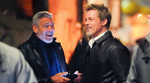 Смотрим тизер «Волков» с Джорджем Клуни и Брэдом Питтом