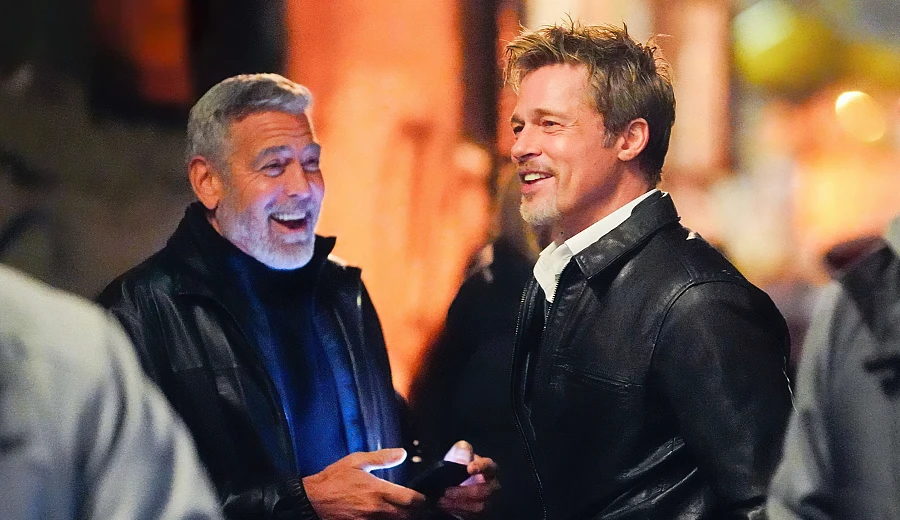Смотрим тизер «Волков» с Джорджем Клуни и Брэдом Питтом