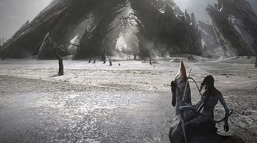 Деревня пепла на свежем концепте третьего «Аватара»