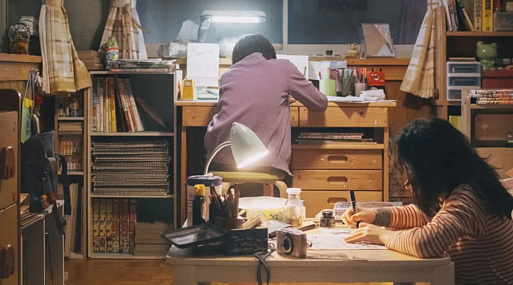 Герои «Оглянись» на первых постерах игровой адаптации манги Тацуки Фудзимото