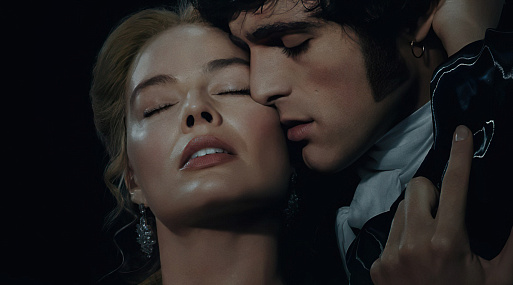 Марго Робби и Джейкоб Элорди на новых постерах «Грозового перевала»