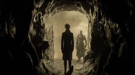 Морфей спускается в Ад за шлемом в отрывке сериала «Песочный человек»