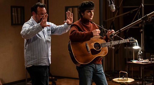 Тимоти Шаламе поёт в новом ролике байопика про Боба Дилана