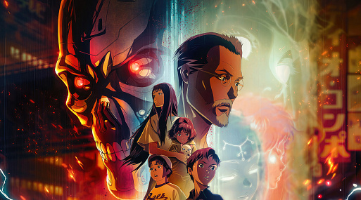 Netflix делится свежим постером аниме «Терминатор Зеро» перед премьерой